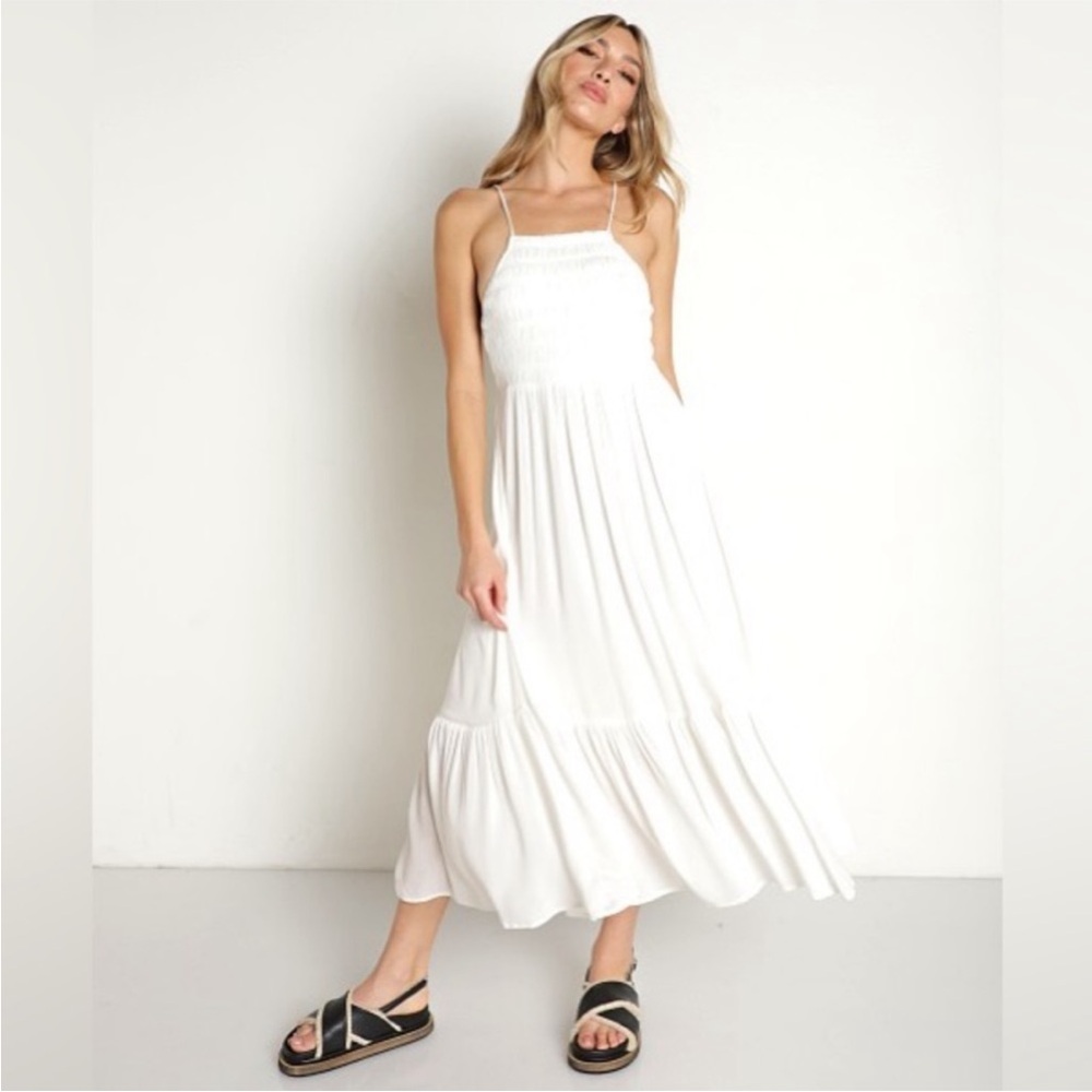 Z Supply White Maxi Sundress